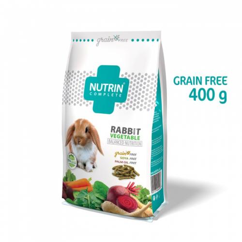 NUTRIN - Kompletní krmivo pro králíky GRAIN FREE - vegetable 400 g