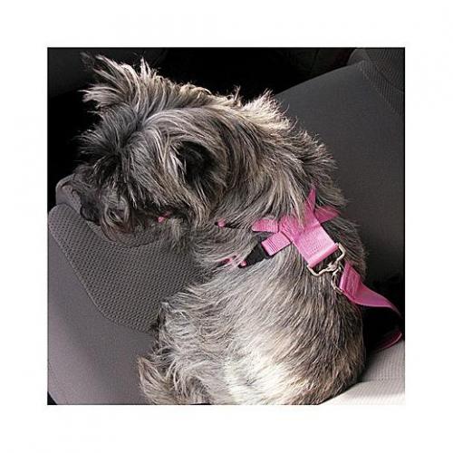 Měkké kšíry do auta - růžové S