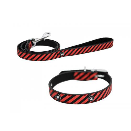 Obojek s oranžovým proužkem 20,3 - 30,5 cm