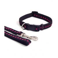 Obojek černý s hvězdičkami 45,7 - 71,1 cm x 2,5 cm