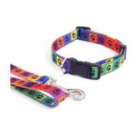 Obojek duha s tlapkami 25,4 - 35,6 cm x 1,3 cm