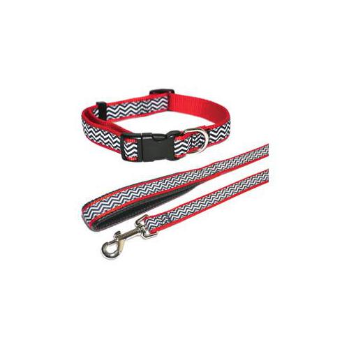 Obojek s vlnkovaným vzorem 35,6 - 58,8 cm x 1,9 cm