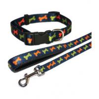 Obojek tmavě modrý s kostmi 45,7 - 71,1 cm x 2,5 cm