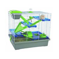 Klec PICO XL stříbrná 50 x 36 x 47cm