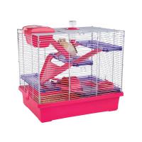 Klec PICO XL stříbrná 50 x 36 x 47cm