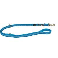 Vodítko velké přepínací 2 m – Daisy Chain Turquoise