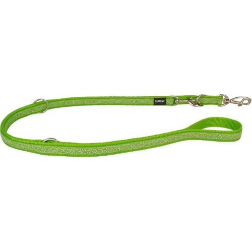 Vodítko střední přepínací 2 m – Daisy Chain Lime