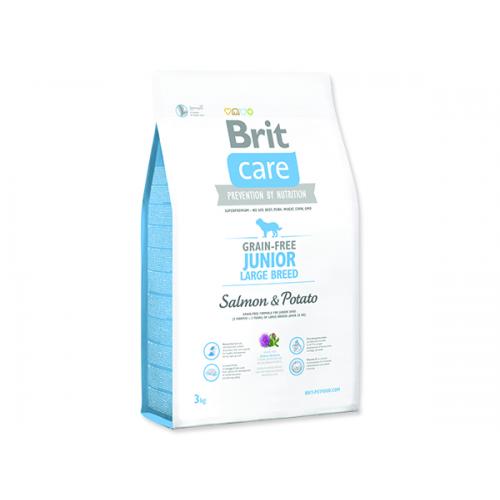 Brit Care Grain-free Junior Large Breed Salmon & Potato 3 kg