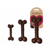 Hračka pro psy - kost s hovězí příchutí velká