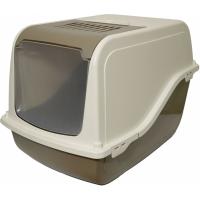 Kočičí toaleta ARIEL - hnědá