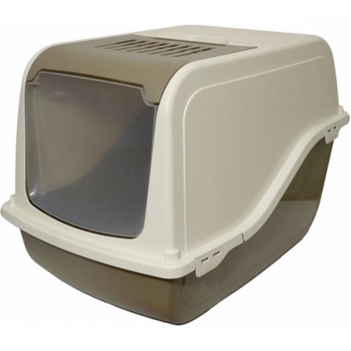 Kočičí toaleta ARIEL - hnědá