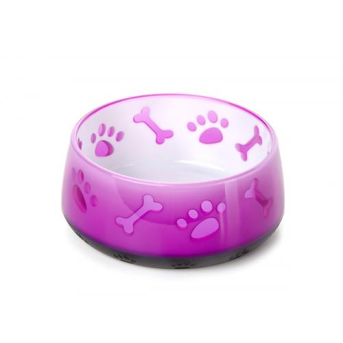 JK Miska plastová LUX růžová 300ml