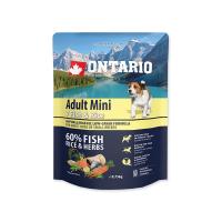 ONTARIO Adult Mini 7 Fish&Rice 750g