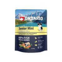 ONTARIO Senior Mini 7 Fish&Rice 750g
