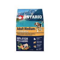 ONTARIO Adult Medium 7 Fish&Rice 2,25kg