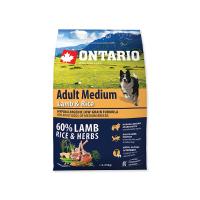 ONTARIO Adult Medium Lamb&Rice 2,25kg