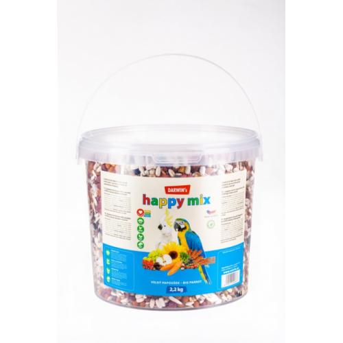 Darwin's - Velký Papoušek Happy Mix 2,2 kg