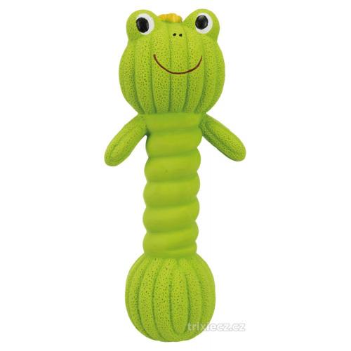 Trixie Latexová činka žába 18 cm