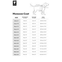 Hurtta Monsoon Rain Coat ECO šípkový